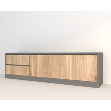 Комод GRAY ТВ 180*37*50 (0000023)