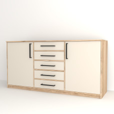 Комод WHITE  180*50*90 (0000034)