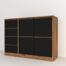 Комод BLACK 124*37*90 (0000012)