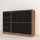 Комод BLACK 124*37*90 (0000012)