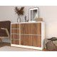 Комод  WHITE 124*37*90 (000006)