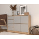 Комод GREY 124*37*90 (0000027)