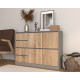 Комод GRAY 124*37*90 (0000018)