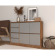 Комод GREY 124*37*90 (0000028)