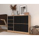 Комод BLACK 124*37*90 (0000010)
