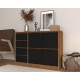 Комод BLACK 124*37*90 (0000012)