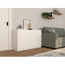Комод WHITE SUPER MAXI 120*38*76 (0000038)