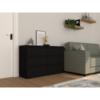 Комод BLACK SUPER MAXI 120*38*76 (0000014)