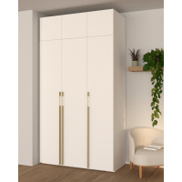 Шафа з антрисоллю WHITE 134*60*250 (0000073)