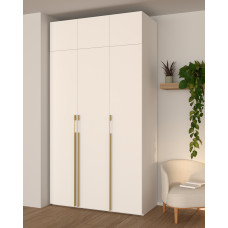 Шафа з антрисоллю WHITE 134*60*250 (0000073)