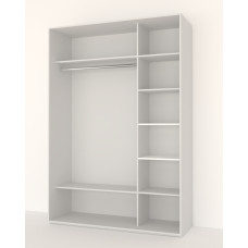 Шафа-купе WHITE 180*60*260 (0000098)