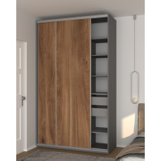 Шафа-купе GREY Combi 149*60*250 (0000092)