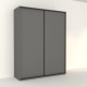Шафа-купе GREY 180*60*230 (0000091)