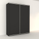 Шафа-купе GREY Combi 180*60*230 (0000093)
