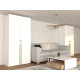 Шафа розпашна DUO WHITE 120*60*240 (0000076)