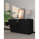 Комод FOUR BLACK 100*40*70 (0000016)